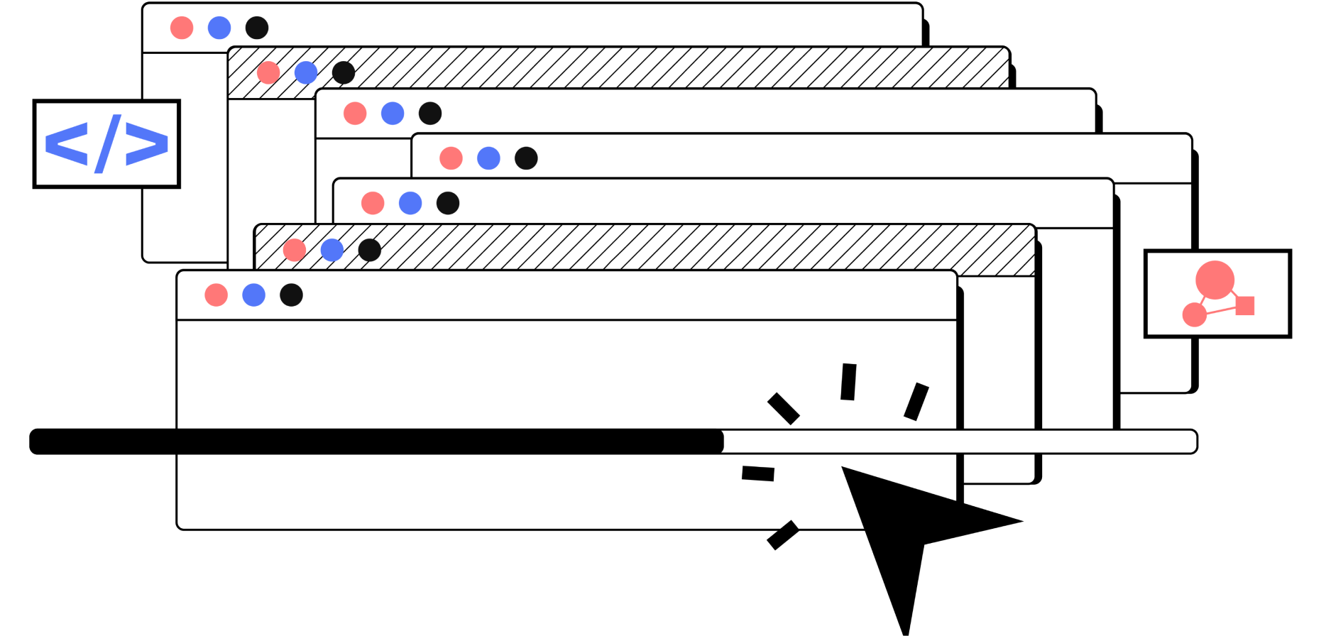 Illustrazione di un processo iterativo.